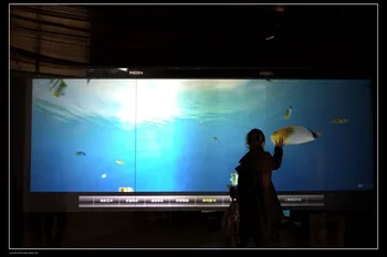 Fina 60-inčni interaktivni 10-point af na dodir film USB multi touch za aranžiranje trgovaca, izložbene dvorane, učionice