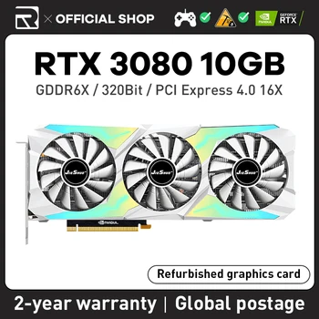 Grafička kartica Nvidia RTX 3080 10G GeForce Triple Za računala GDDR6X GPU 320BIT GPU AI Play Game JIESHUO Geforce RTX 3080