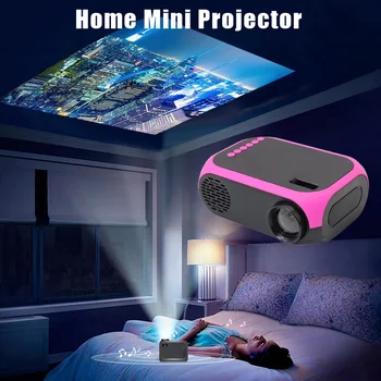 HD 1080P Led Projektor Prenosivi Mini Kućno Kino Kino Jednostavan USB, AV, HDMI Video kino projektor HD mini projektor