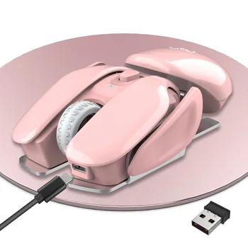 HXSJ 2,4 G optički bežični miš USB-punjive miševi s pozadinskim osvjetljenjem 🔥
