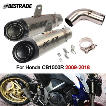 Ispušni Sustav Za Honda CB1000R 2009-2018 Ispušne Cijevi ispušnog sustava Moto 51 mm Priključci Prosječna Priključna Cijev Od Nehrđajućeg Čelika
