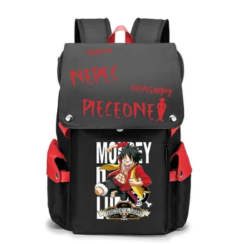 Jednodijelni периферийный ruksak Luffy, muška ulica torba velikog kapaciteta za studente s visokim ramenima, predivna modni dodaci
