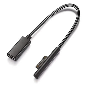 Kabel za punjenje Surface Connect USB-C, kompatibilan sa Surface Pro7 Go2 Pro6 5/4/3 Laptop1/2 / 3 i Surface Book