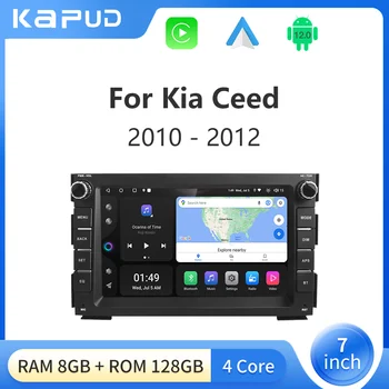 Kapud Android 12 Radio Auto-Multimedijalni Uređaj Player Za KIA CEED 2010 2011 2012 Venga 2010 2016 CarPlay Auto SWC GPS DSP
