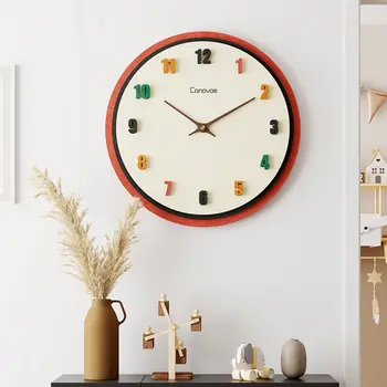 Kvarcni sat Kreativni satovi Zidni ukras Home dekor za dnevni boravak Pribor Vrijeme Bešumni okrugle brojke sat