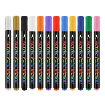 L43D, 12 boja, быстросохнущие olovke, akrilne boje, markeri, olovke za datebook