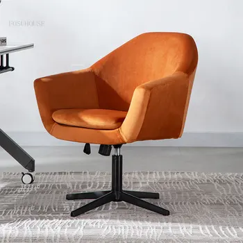 Lagani luksuzni stolice za dom i ured, stolica s okretnim leđa, uredski kauč u skandinavskom stilu, kompjuterska stolica, namještaj za kuću, FGM