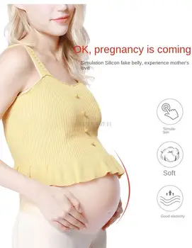 Lažni trbuh lažni rekvizite za trudnice studio lažna trudnica imitacija fotografije silikon trbuh