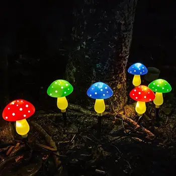 Led vanjska solarni грибовидные svjetla, vodootporan uređenih božićna svjetla, lampe za uređenje dvorišta, travnjak, vrt, vrt