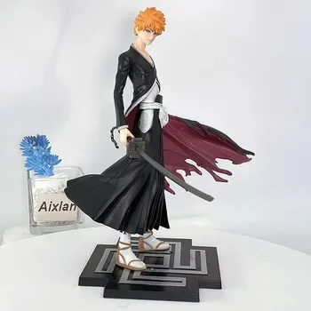 Likovi u anime Lik Синигами Kurosaki Ichigo Katana je Mač PVC Lik Dječaka Poklon 16 cm Naplativa Model Igre Likovi