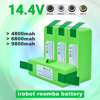 Litij-ionska baterija od 9800 mah, kompatibilan sa iRobot Roomba R3 serije 500 600 700 800 500 550 560 620 650 675 760 770 780 870
