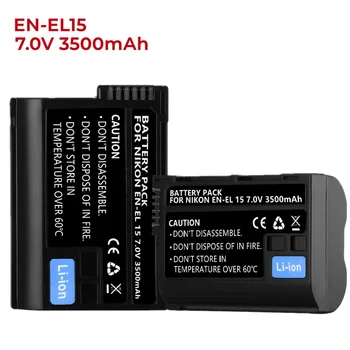 Lot od 1-5 baterije EN-EL15 7,0 3500 mah za фоторефлекторных fotoaparata Nikon D850, D7500, 1 V1, D500, D600, D610, D750, D80
