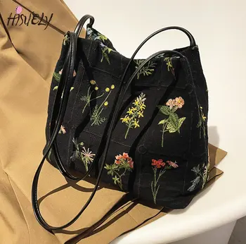 Luksuzne torbe-тоут s velikim cvjetovima, 2023 novo donje kantu od kvalitetne tkanine, ženska dizajnersku torbu, torbu preko ramena velikog kapaciteta