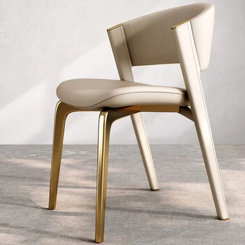 Luksuzni blagovaona stolice za dnevne sobe, uredski pojedinačna fotelja u skandinavskom stilu, moderna stolica za blagovaonice, namještaj za kuhinje Sandalye XY50DC