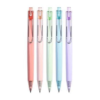 M & G 5 olovke 0,5 mm sa crnim быстросохнущими tintom, гелевая olovke, kancelarijski pribor, olovke za potpisivanje, kemijske olovke, školski uredski pribor