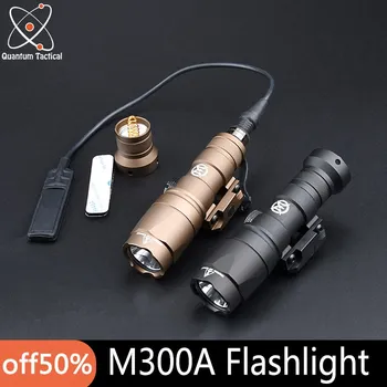 M300 M300A taktička svjetiljka Surefir Scout Light mini-gospodara fenjer, pogodan za 20 mm reiki, ulica airsoft, lovački fenjer