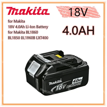 Makita Original Baterija za električne alate 18V 4.0 AH 5.0 AH 6.0 AH sa led Litij-ionske Zamjene LXT BL1860B BL1860 BL1850