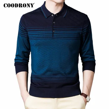 Marke džemper za muškarce, jesensko-zimski pulover s odbačenost ovratnik, muški trendy boji casual dres omme Clotin C1130