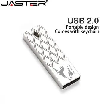 Metal može biti konfiguriran skrojen USBфлэш voziti 64 GB Poslovni poklon stick 32 GB besplatan privjesak za ključeve Memory Stick od 16 GB 8 GB srebrni disk