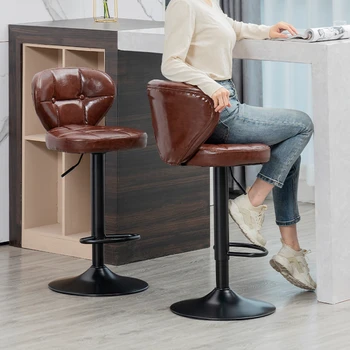 Metalne europske stolice Moderan Pokretnim okretni Podesivim stolom uredski stolac skandinavski make-up Visoka kola Visok kućni dekor