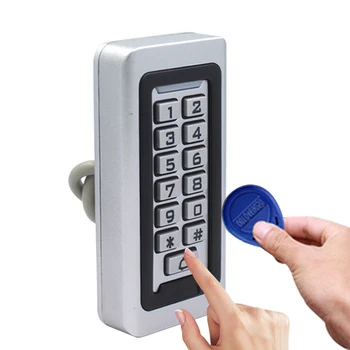 Metalno kućište 2000 Kontroler pristupa vrata korisnika Wiegand Izlaz RFID tipkovnica sustav kontrole pristupa beskontaktni čitač kartica