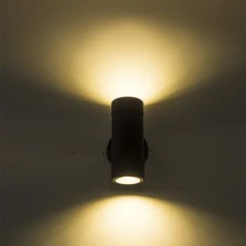 Moderna led vanjske zidne svjetiljke up down s vodootporan učinak IP65, zidne lampe, ac 85-265 U, vanjska rasvjeta trijem, vanjska zidna lampa