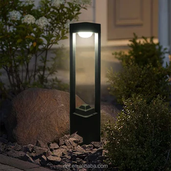Moderni aluminijski duge trg solarne lampe Vanjski vodootporne led svjetiljke za travnjak IP65 AC85 ~ 265 U Vrt dvorište Ulična rasvjeta vile