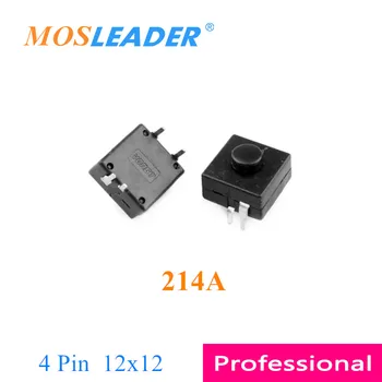Mosleader 1000 kom 214A za svjetiljku Električni prekidači za svjetiljku 12x12 12*12 4-kontakt gumb Gumb prekidača