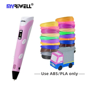 Myriwell RP-200B podešavanje brzine PLA/PCL DIY 3D bežična olovka lako za početnike dječji rođendanski poklon 3d ispis ručka igračka