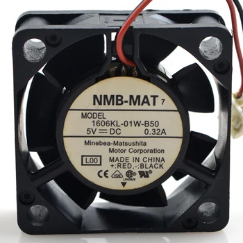 NMB-MAT 1606KL-01W-B50 L00 DC 5V 0.32 A 40x40x15 mm 2-žični server ventilator za hlađenje
