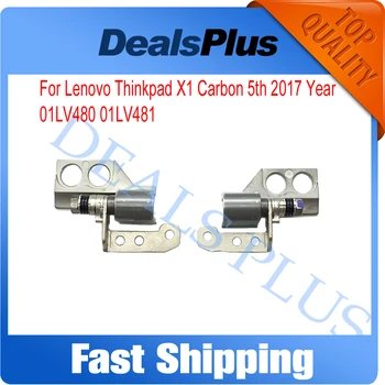 Nova zamjena lijevog i desnog seta LCD-spojnica za Lenovo Thinkpad X1 Carbon 5th 2017 01LV480 01LV481