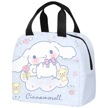 Nove torbe za ланча Sanrio sa slikom anime, kutija za ланча Cinnamoroll, crtani izolirane torbe s ledenicom, torbe za kampiranje, torbe za piknik, rođendan darove za djevojčice