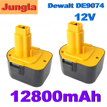 Novi 12-12800 mah Alat baterija za Dewalt DE9074 DC9071 DE9037 DE9071 DE9075 DW9071 DW9072 DW9074 DC727 DC756 DC980 DC981 DW051
