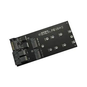 NOVI 2-Port adapter SFF-8643 U. 2 za pretvaranje SSD-pogon NVME M. 2 NGFF SFF-8643 U. 2 u Двухклавишный adapter NVME M2 NGFF SSD Riser Card