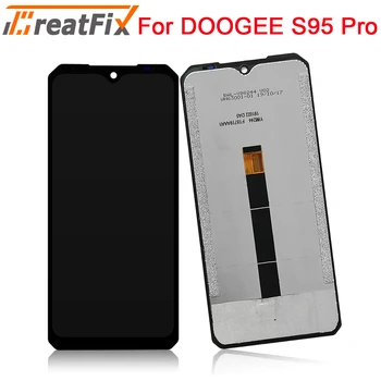 Novi Originalni Doogee S95 Pro LCD zaslon I zaslon osjetljiv na Dodir Digitalizator Sklop 6,3 Inča Za Zamjenu ekrana Doogee S95Pro