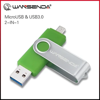 Novi USB 3.0 WANSENDA USB Flash drive OTG Flash-drive 256 GB, 128 GB i 64 GB, 32 GB, 16 GB high-Speed Stick Micro USB drive 3.0 Flash drive