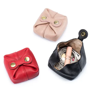 Novost 2023, trendy ženske torbice za kovanice od prave kože, male ženske torbice, bičevati, ženska torba za kovanice, Marke mio novčanik za kovanice u korejskom stilu