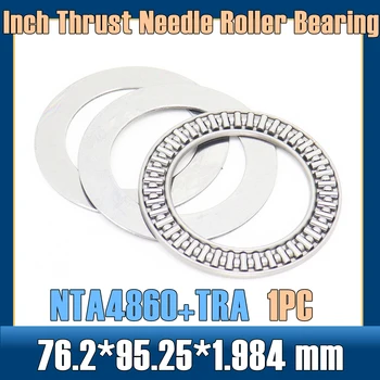 NTA4860 + TRA inčni aksijalni igličasti valjkasti ležaj s dvije podloške TRA4860 76.2*95.25*1.984 mm (1 kom) Ležajevi TC4860 NTA 4860