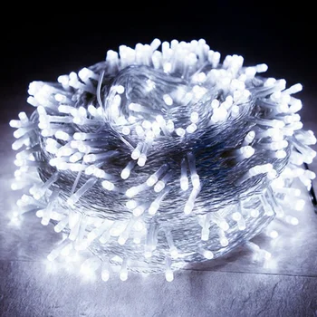 Odaberite svjetla 10 m 20 m 30 m 50 m 100 m nevjerojatan svjetla vodootporan gudačkih svjetla мерцающая zvijezda lampa od perli vjenčanje božićni ukrasi