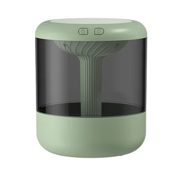 Ovlaživač zraka velikog kapaciteta 1.2 l, mini prijenosni difuzor eteričnog ulja, USB-туманообразователь za spavaće sobe, kuće zelena