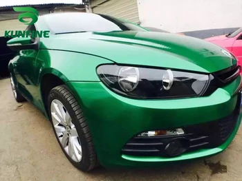 Pakovanje za Polaganje automobila Aurora Green Car Vinil film Oznaka na Tijelu Auto Omotu Sa Zračnim mjehurićima Za Vehiche 1,52*20 M/Rola