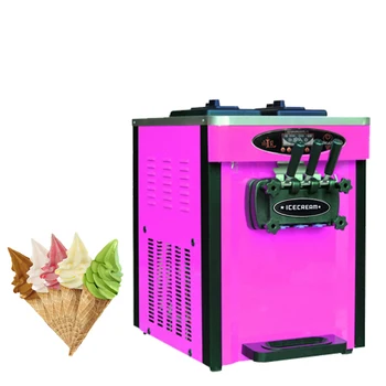 PBOBP Stolni stroj za kuhanje mekog sladoleda s jedne glave, automat za prodaju sladoleda od nehrđajućeg čelika, 1100 W
