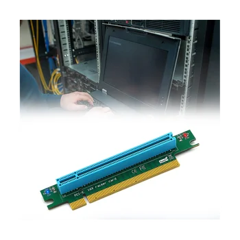 PCI-16X Riser Card s led napajanje 12/3,3 za adapter 1U /2U Server M. 2 (NGFF) Key B + M-Key M