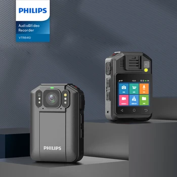 Philips VTR8410 Originalni 4G wireless 256 GB audio i diktafon za policijske kamere, надетой na tijelo