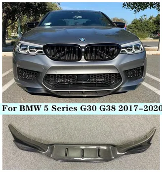 Pogodan za BMW serije 5 G30 G38 2017 2018 2019 2020 high-end ugljičnih vlakana branik prednji razdjelnik za usne zaštitni poklopac