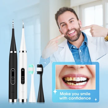 Potrošačke pasta za скалер, uređaj za izbjeljivanje i čišćenje zuba, električni čistač zuba, vodootporan, uklanja kamenac, svježiji dah, za oralnu njegu