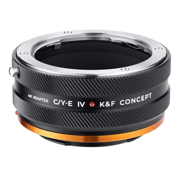Prijelazni prsten objektiva K&F Concept za pričvršćivanje ploča objektiva C/Y (Contax/Yashica) na kućište fotoaparata Sony E C/Y-E PRO IV Zamjena pribora