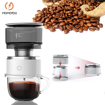 Prijenosni ručni aparat za kuhanje, ulica mini-automatski aparat za kavu s kapaljkom, lonac za kavu i za putovanja, кофеварочная mlin za kavu