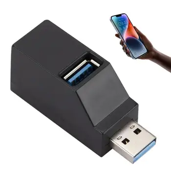 Produžni kabel USB-ac ispravljač za USB 3.0, Produžni kabel porta Hub Za prijenosno računalo, Snažan 3-Port Speed USB Produžni kabel male luke, Plug and play