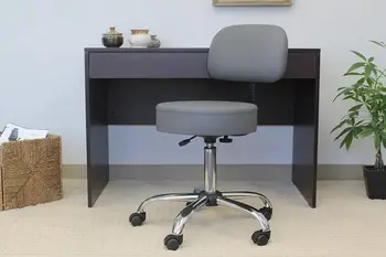 Profesionalni podesivu stolicu za crtanje Well Medical Spa s leđa, siva